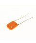 Nissei Japan 22nF (0.022uF) 100V "mini Orange Drops" Metallized Polyester kondensaattori 