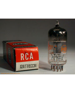 12AT7 (=ECC81, 6060, 6201) RCA USA - nos tube