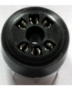 Bakelite socket, 6-pin