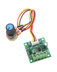 DC-moottorin nopeudensäädin (PWM) 1.8 - 15VDC max 2A