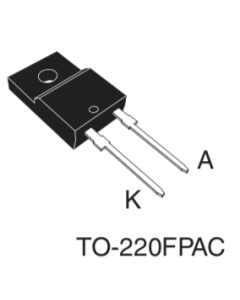 C3D02060F 600V, 2A SIC Schottky diodi TO220FP