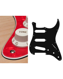 Strato -tyylinen plektrasuoja SSS, 3-kerros - pearl red