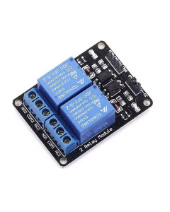 Relekortti relemoduuli optoerottimella kaksi 5V relettä