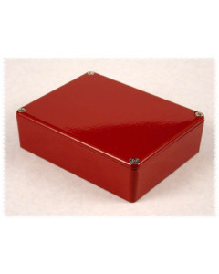 Diecast box Hammond 1590BBRD 119x94x30mm, RED