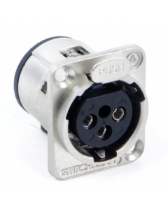 Switchcraft E3F XLR female for panel mount