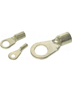 Ring cable lug M5, tinned, unshielded, 0.5 - 1.0 mm2