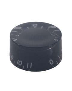 Speed Potentiometrin nuppi - Made in Japan - musta (numerot 0-11)