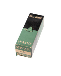6L6G Sylvania NOS power pentode - poistossa