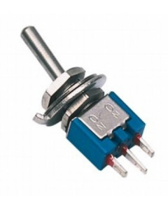 Subminiature SPDT (1xon-on) toggle switch