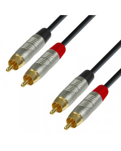 Audio Cable REAN 2 x RCA male to 2 x RCA male 3 m