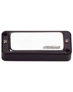 Wilkinson NWHR P90 size mini humbucker, Chrome with black mounti