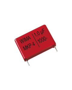 Wima MKP4 470nF (0.47uF) / 400V polypropyleenikondensaattori, pysty