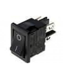 Rocker switch Arcolectric H8550VBAAA DPST ON-OFF