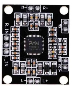 PAM8610 D -luokan vahvistinmoduuli 2 x 15W (10% THD/4ohm)