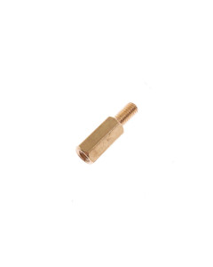 Messinkinen jatkomutteri M3 40mm