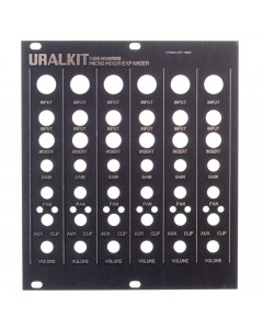 UralTone Micro Mixer Expander Eurorack Panel