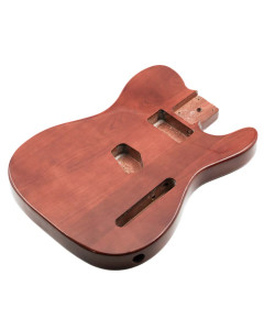 Tele body, saarni, HS, "Vintage Red Amber", lakattu, gloss