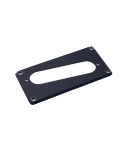 Humbucker-kokoinen mikkikehys yksikelaiselle mikille, musta