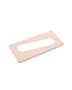 Humbucker-kokoinen mikkikehys yksikelaiselle mikille, ivory