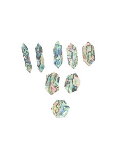 Otelautamerkkisetti 1 - aito abalone (Japan) - kuusikulmainen