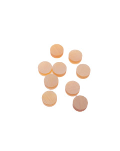 Otelautamerkki Gold MOP 5mm - aito MOP (Japan)