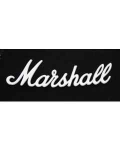 Marshall logo 9" valkoinen