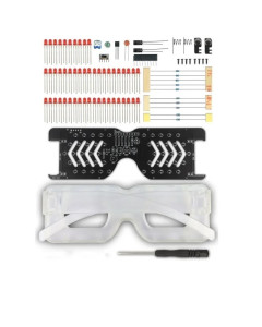 Ääniohjatut LED-lasit - rakennussarja