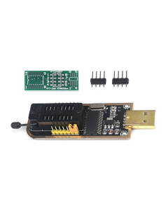 USB ohjelmointilaite 25 -alkuisille EEPROM / FLASH sarjapiireille CH341A piirillä