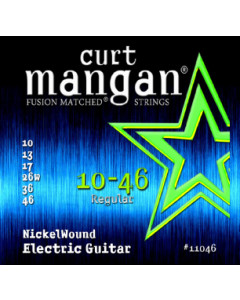 Curt Mangan 10-46 Nickel Wound - Sähkökitaran kielisetti