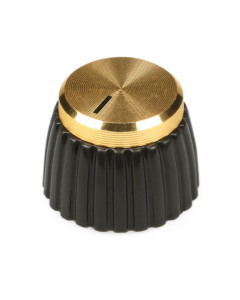 Marshall original part - gold top potentiometer knob D shaft