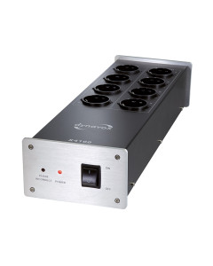 Dynavox HiFi Schuko pistorasia-jakaja-filtteri X4100S hopea