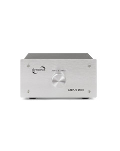 Dynavox vahvistin / kaiutinvalintakytkin - hopea -  AMP-S MKII