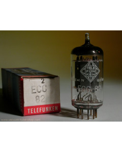 TELEFUNKEN ECC82 スムースプレート 真空管3本 Telefunken ECC82