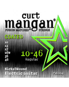 Curt Mangan 10-46 Nickel Wound COATED - Sähkökitaran kielisetti