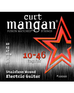 Curt Mangan 10-46 Stainless Steel Set - Sähkökitaran kielisetti