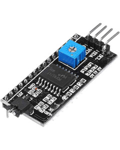 I2C moduuli-adapteri 1602 2004 2x16 ja 4x20 LCD-näytöille