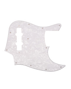 Jazz Bass -tyylinen plektrasuoja - 4-kerros - White pearl (japan)
