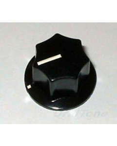 Potentiometrin nuppi 7-kulmainen, keskikokoinen (28mm)