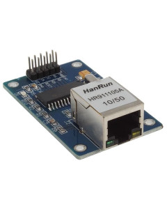 Ethernet LAN kortti ENC28J60 3.3 regulaattorilla