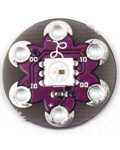 LilyPad Pixel LED WS2812 käyttö e-tekstiilit