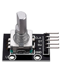KY-040 Rotary Encoder Pulssi enkooderi piirilevyllä