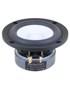 SB Acoustics SB12CACS25-4 Midwoofer Ceramic Cones 30W 88dB 4ohm (t)