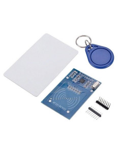 RFID-RC522 13.56MHz mukana myös avaimenperä ja kortti