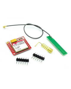 SIM800L GPRS/GSM -moduuli antennilla