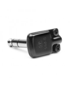 SquarePlug SP550-SBK musta stereoplugi, kulma pedaalilautoihin  (4.5-6.2mm kaapelit)