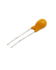 Tantalum capasitor 10uF / 16V, 2.54mm pitch