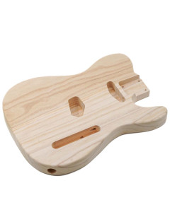 Tele body, paulownia, puuvalmis, käsittelemätön