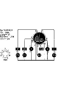 ECF80 (=6F1P, PCF80) Siemens West Germany - nos tube
