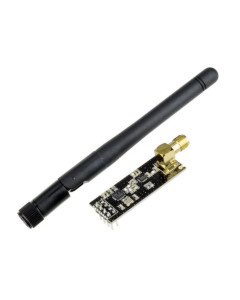 NRF24L01 + PA + LNA Wireless module jopa 1000 m etäisyyksille, antenni mukana
