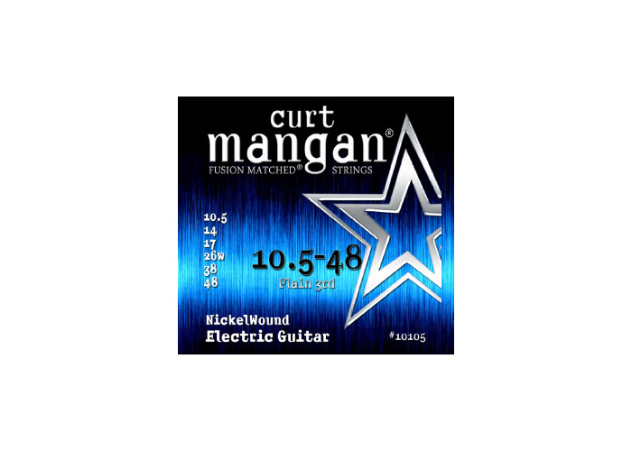 Curt Mangan 10.5-48 Nickel Wound - Sähkökitaran kielisetti